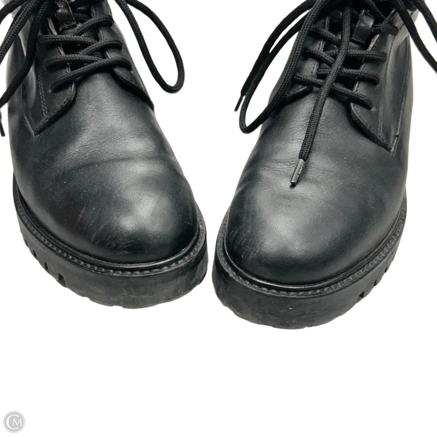 Boots Combat By Vince In Black, Size: 6.5