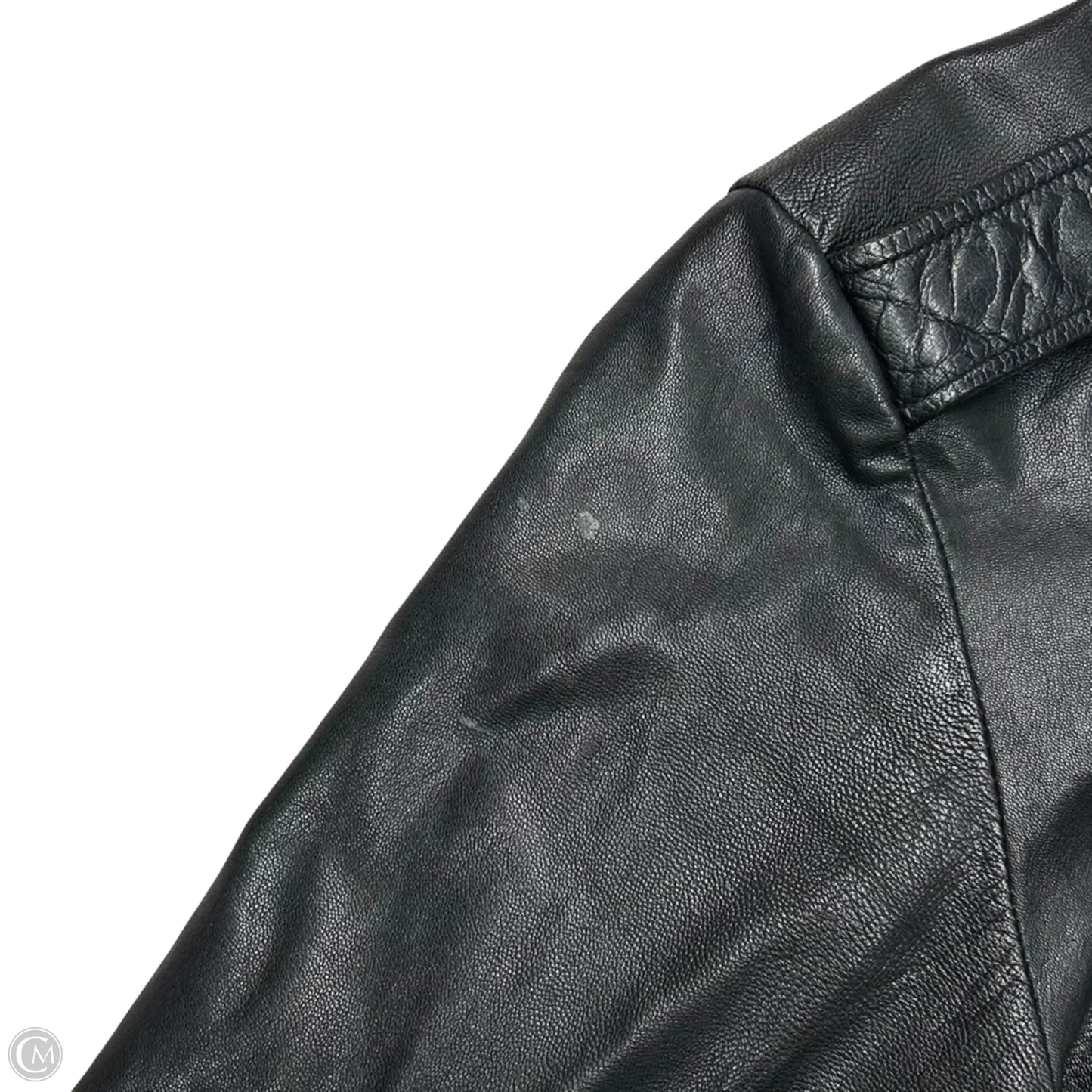Jacket Leather By Express In Black, Size: M