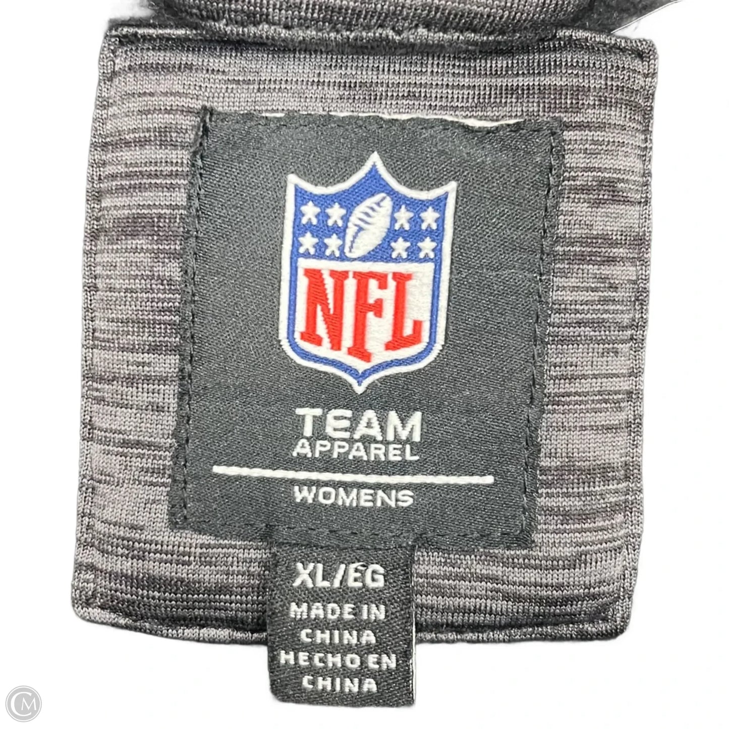 Jacket Other By Nfl In Black & Grey, Size: Xl