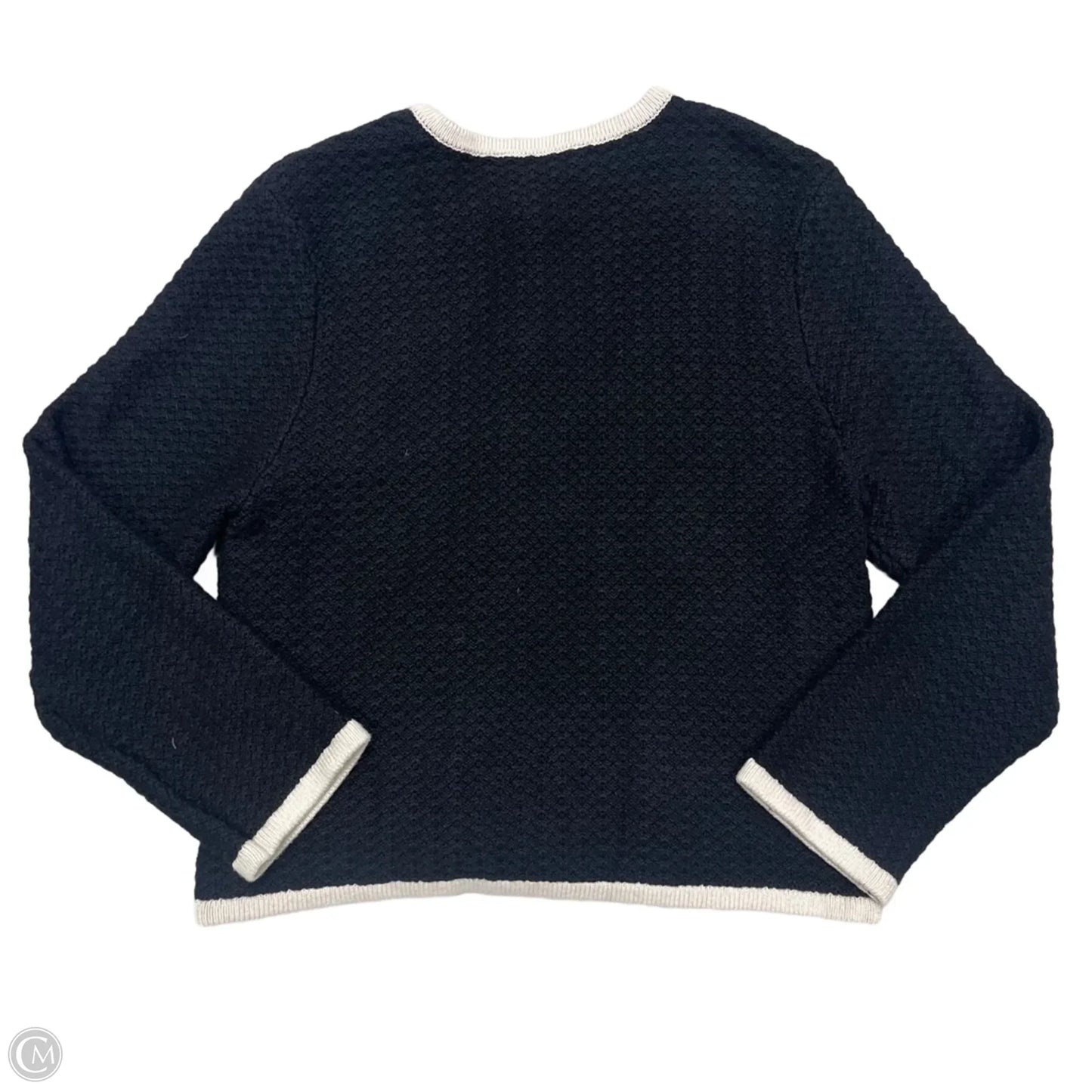 Cardigan By Abercrombie And Fitch In Black & White, Size: Xl