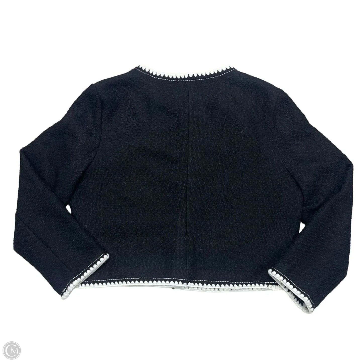 Blazer In Black & White, Size: 3x