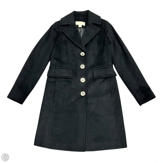 Coat Trench Coat By Michael By Michael Kors In Black, Size: Xxsp