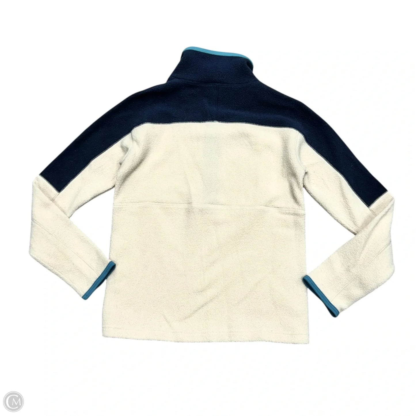 Jacket Faux Fur & Sherpa By Cotopaxi In Blue & Cream, Size: Xs