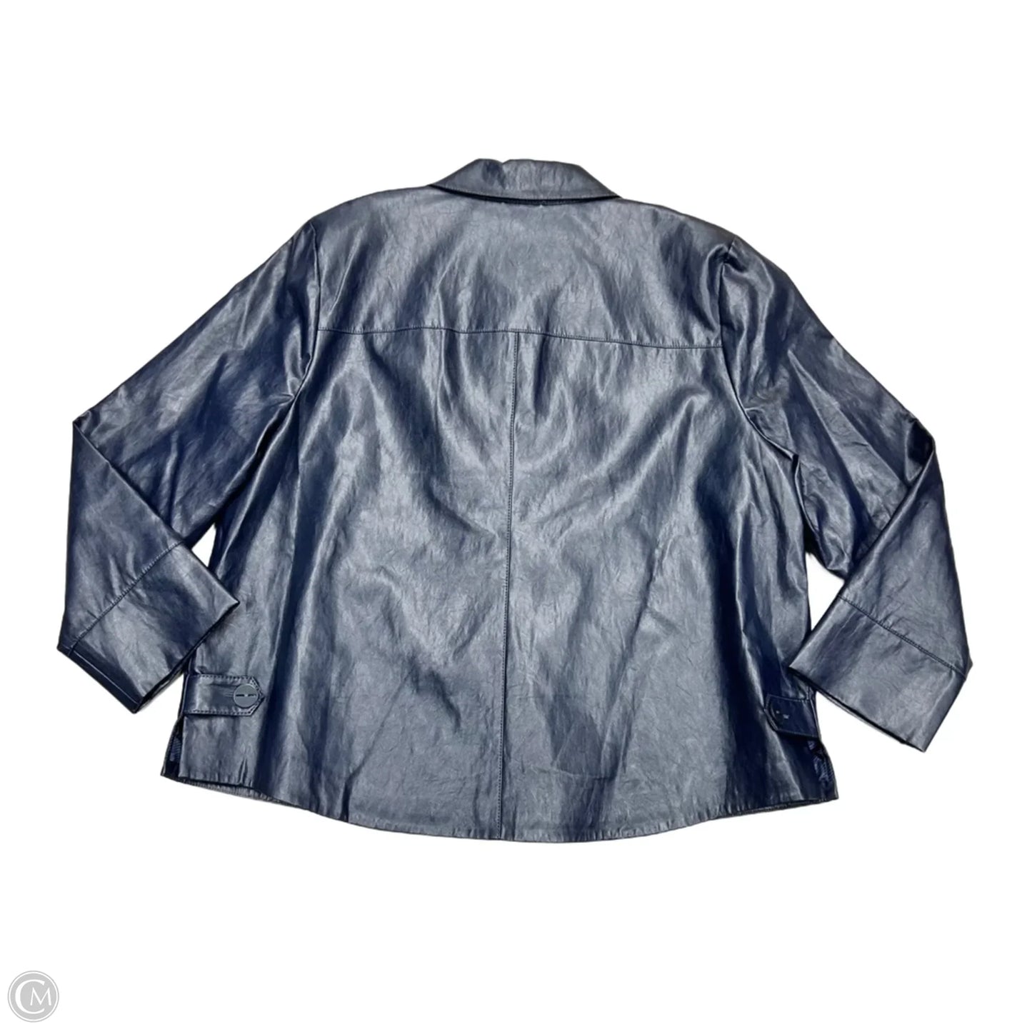 Jacket Other By Chicos In Navy, Size: 4