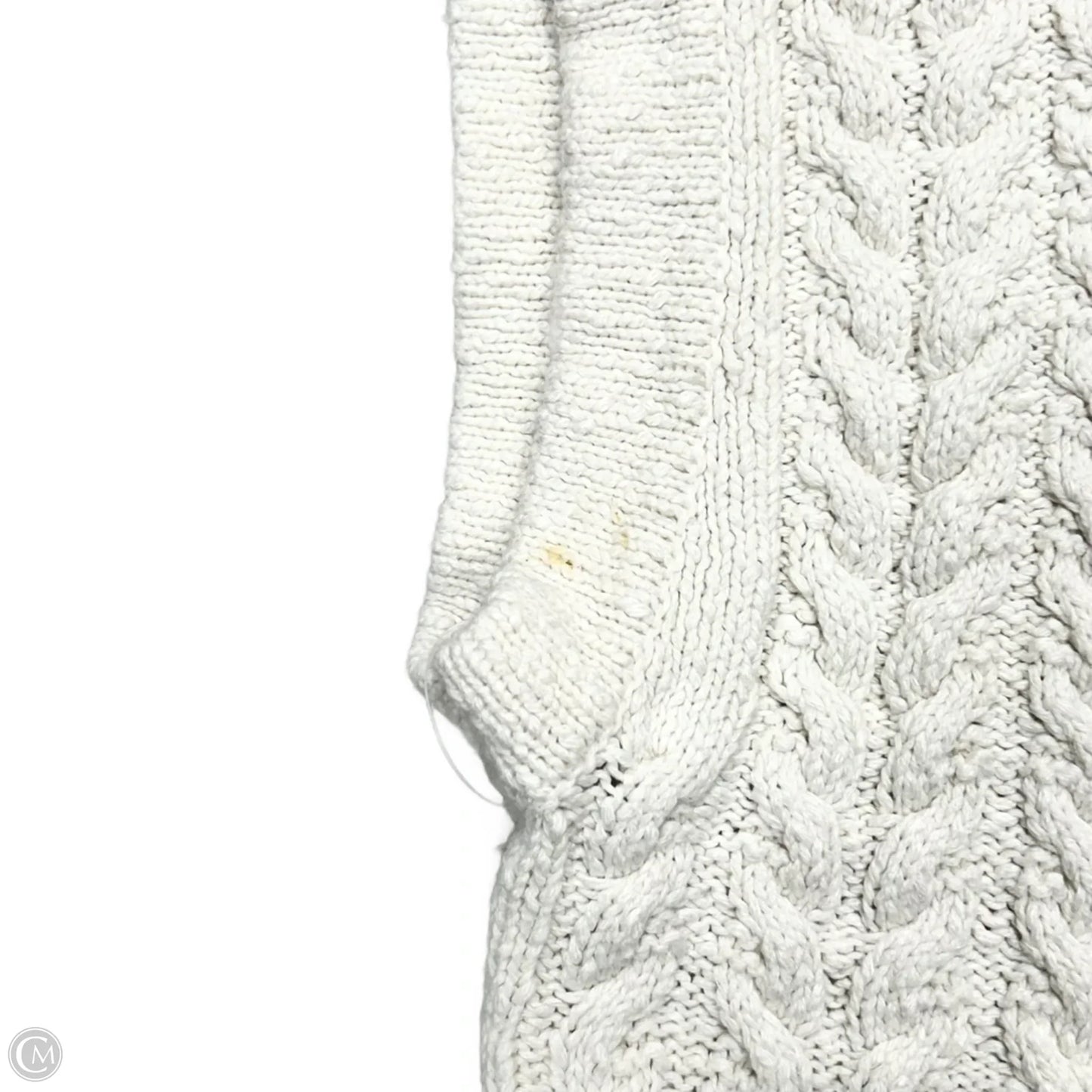 Vest Sweater By Maeve In White, Size: Xs
