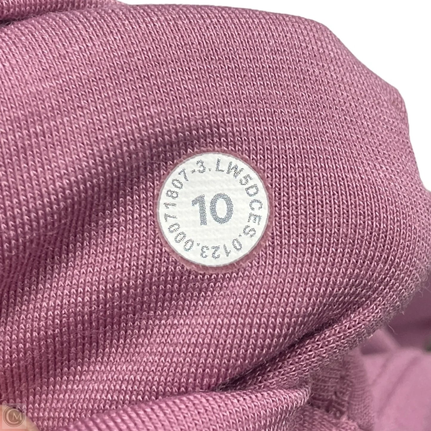 Athletic Leggings By Lululemon In Pink, Size: 10