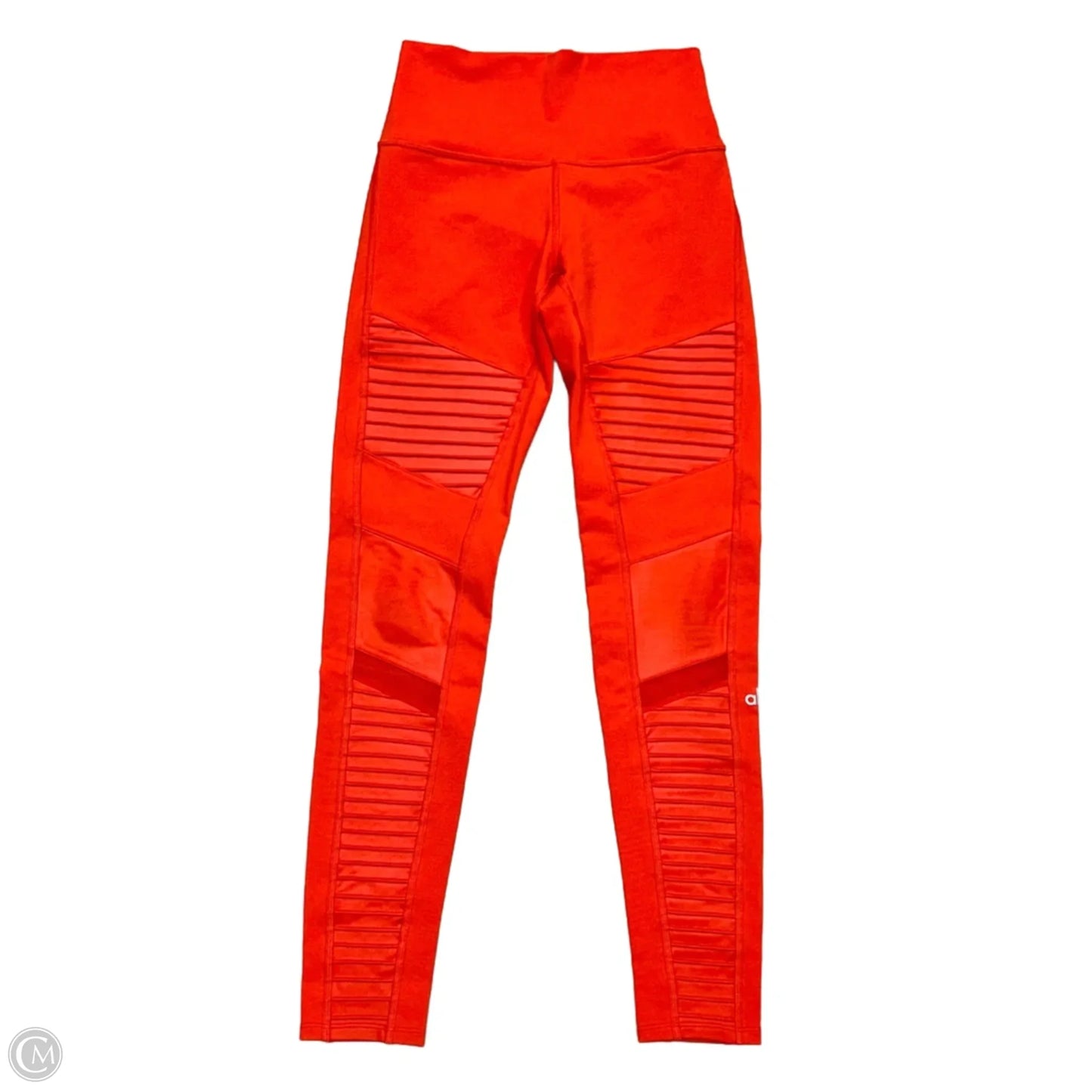 Athletic Leggings By Alo In Red-orange, Size: S