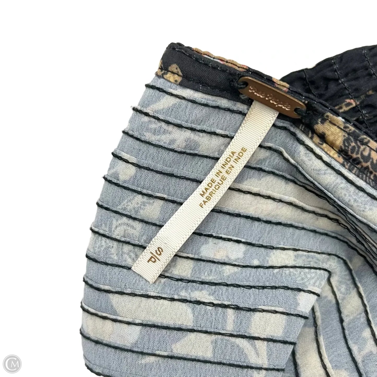 Bodysuit By Free People In Black & Tan, Size: S