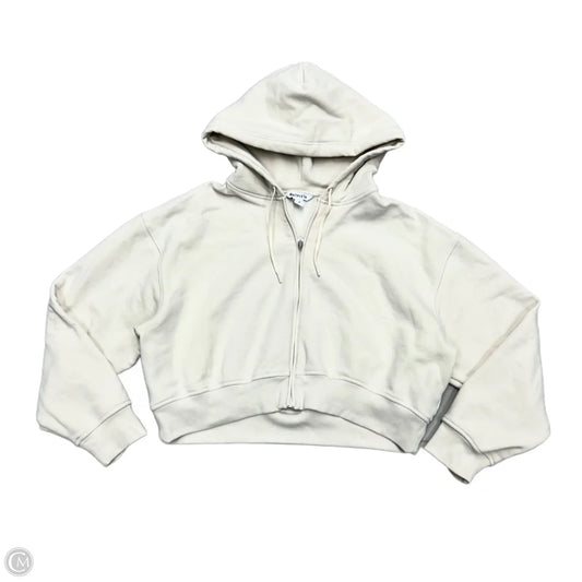 Athletic Jacket By Athleta In Cream, Size: L