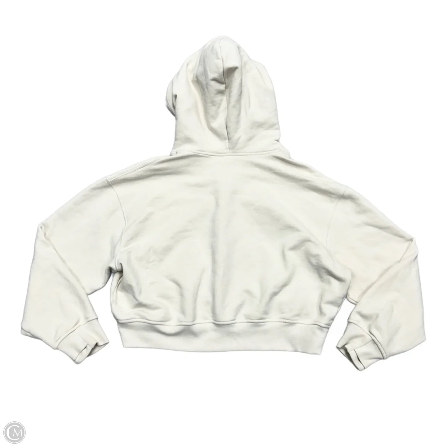 Athletic Jacket By Athleta In Cream, Size: L