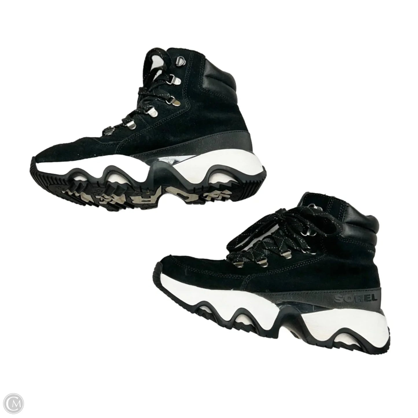 Boots Ankle Flats By Sorel In Black, Size: 7