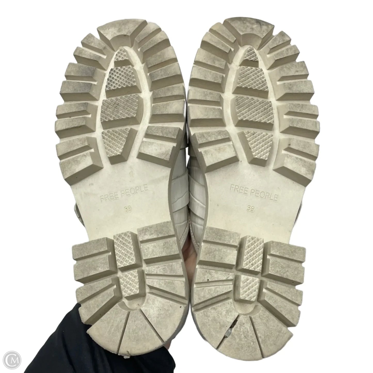 Shoes Heels Block By Free People In Cream, Size: 8.5