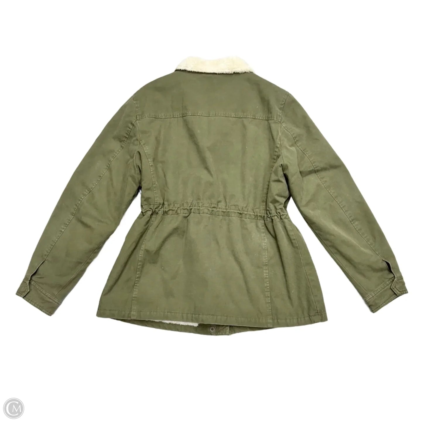 Coat Parka By Fatface In Green, Size: Xl