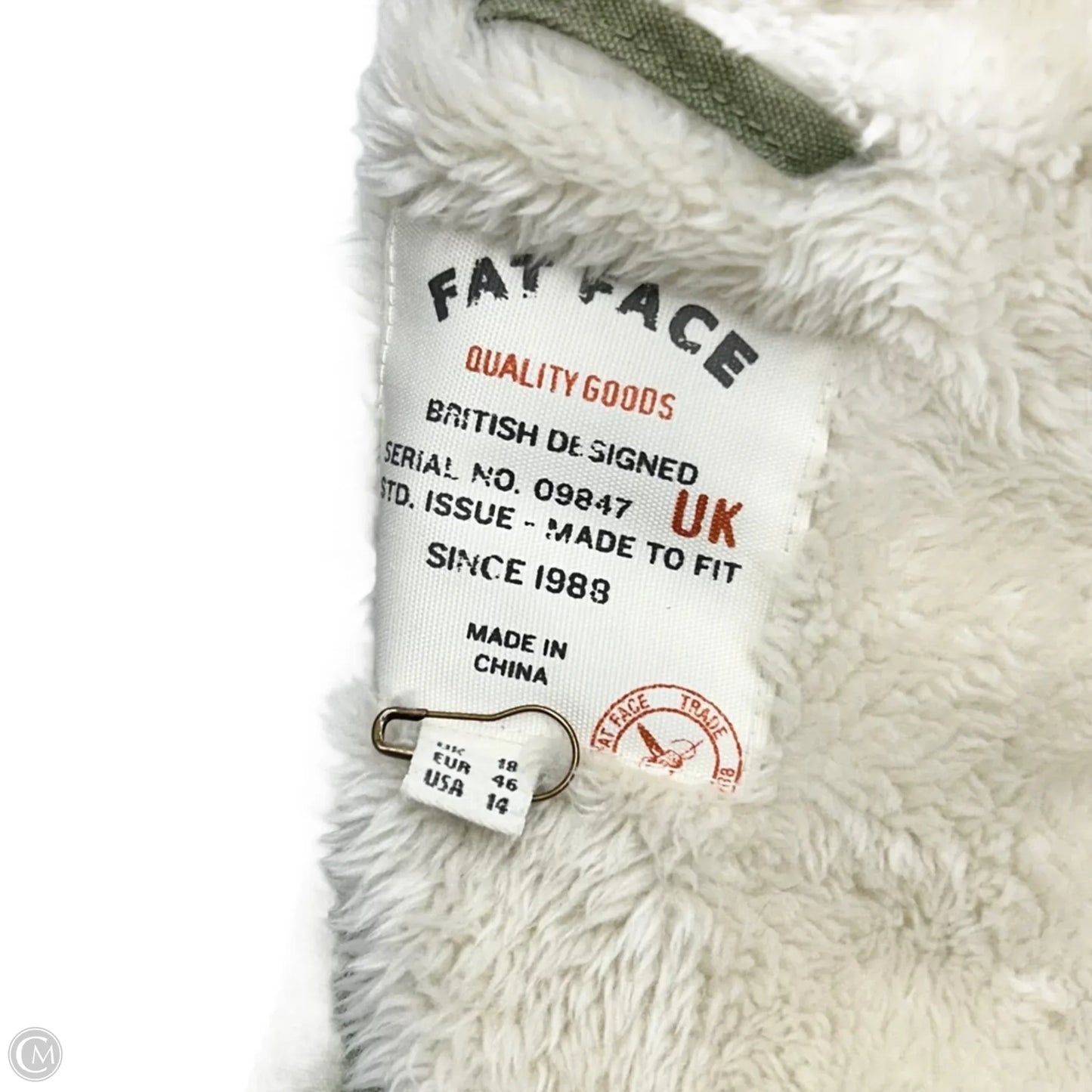 Coat Parka By Fatface In Green, Size: Xl
