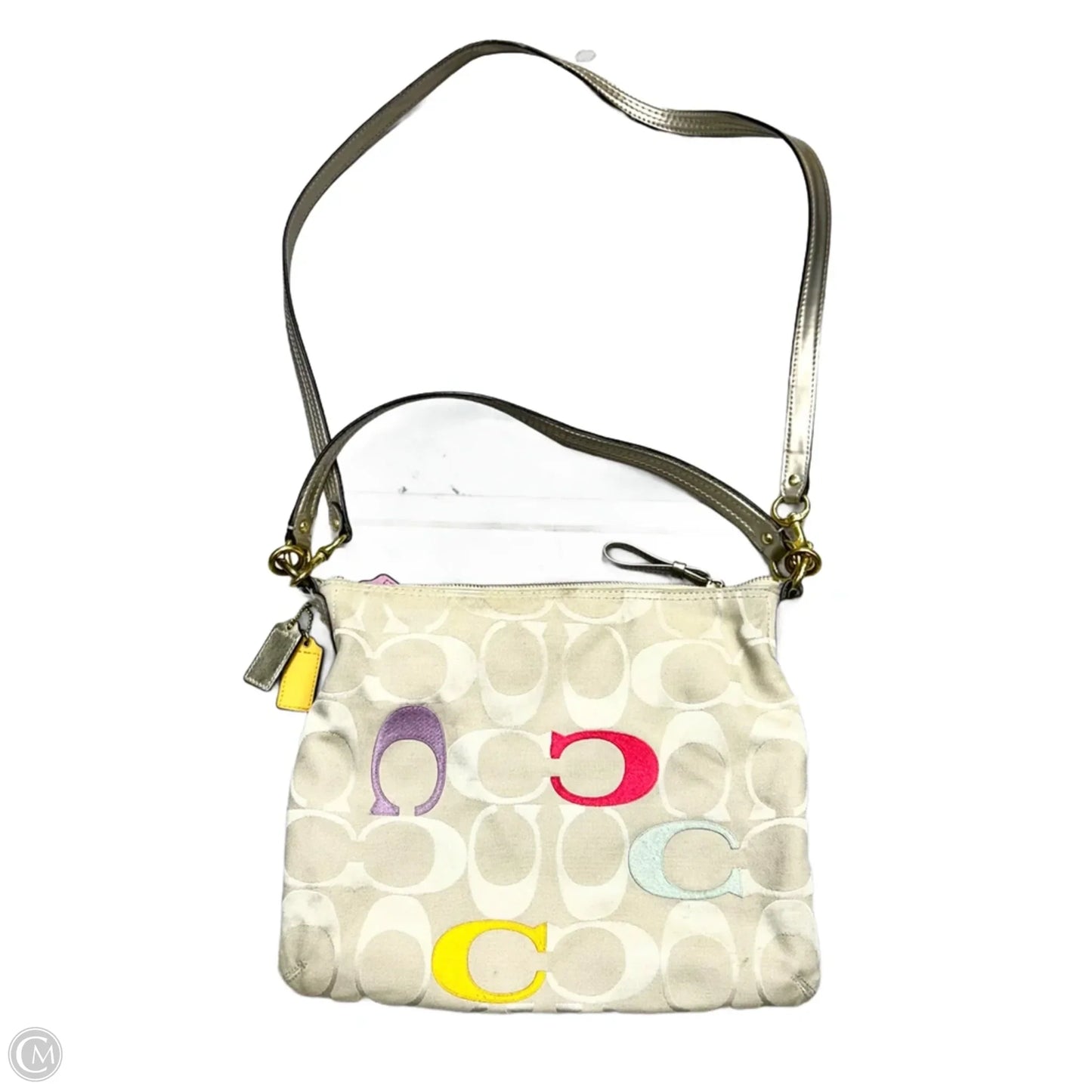 Crossbody Designer By Coach, Size: Medium