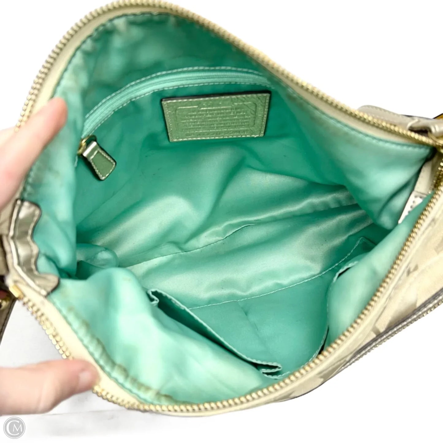 Crossbody Designer By Coach, Size: Medium