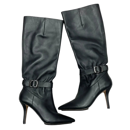 Boots Knee Heels By Vince Camuto In Black, Size: 9