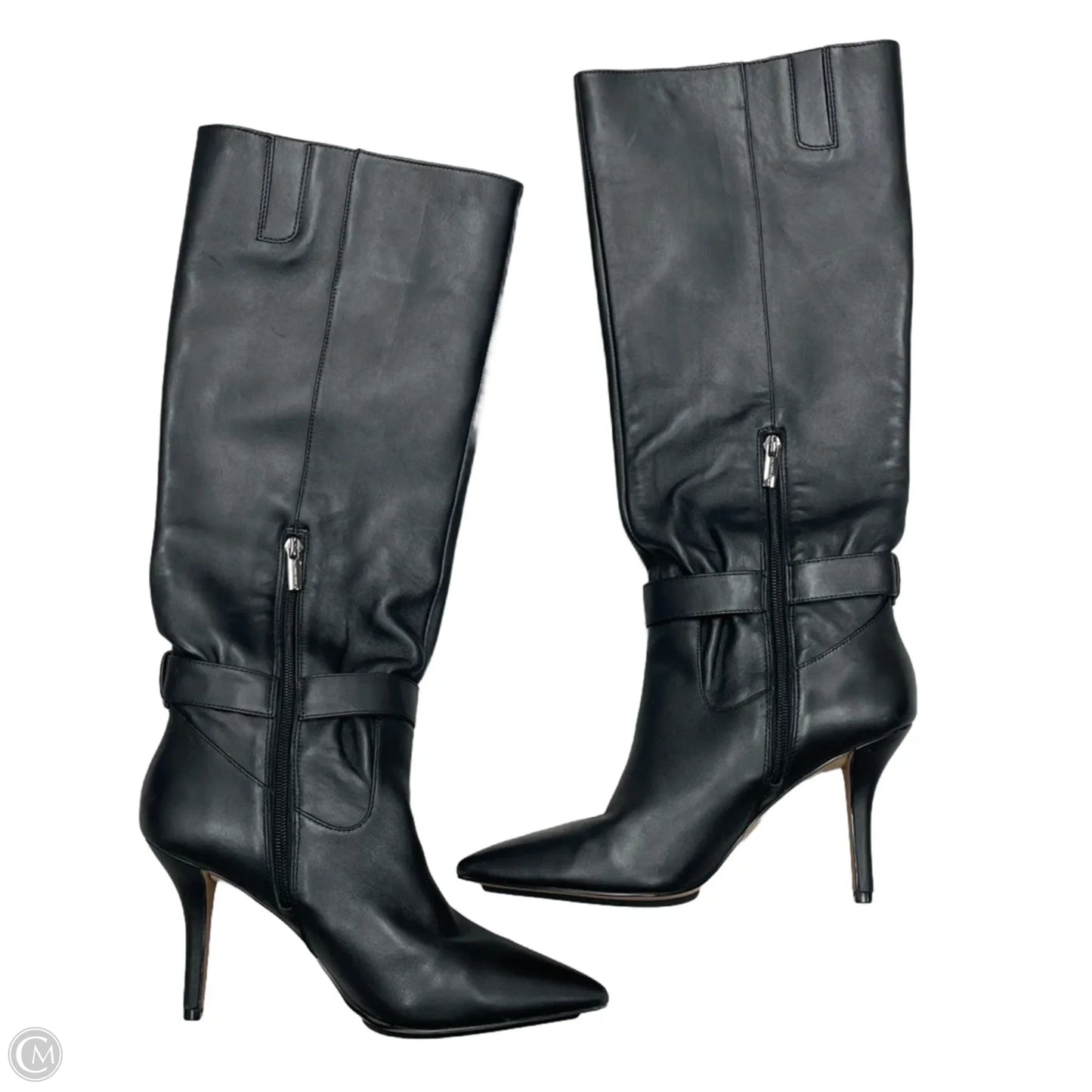 Boots Knee Heels By Vince Camuto In Black, Size: 9