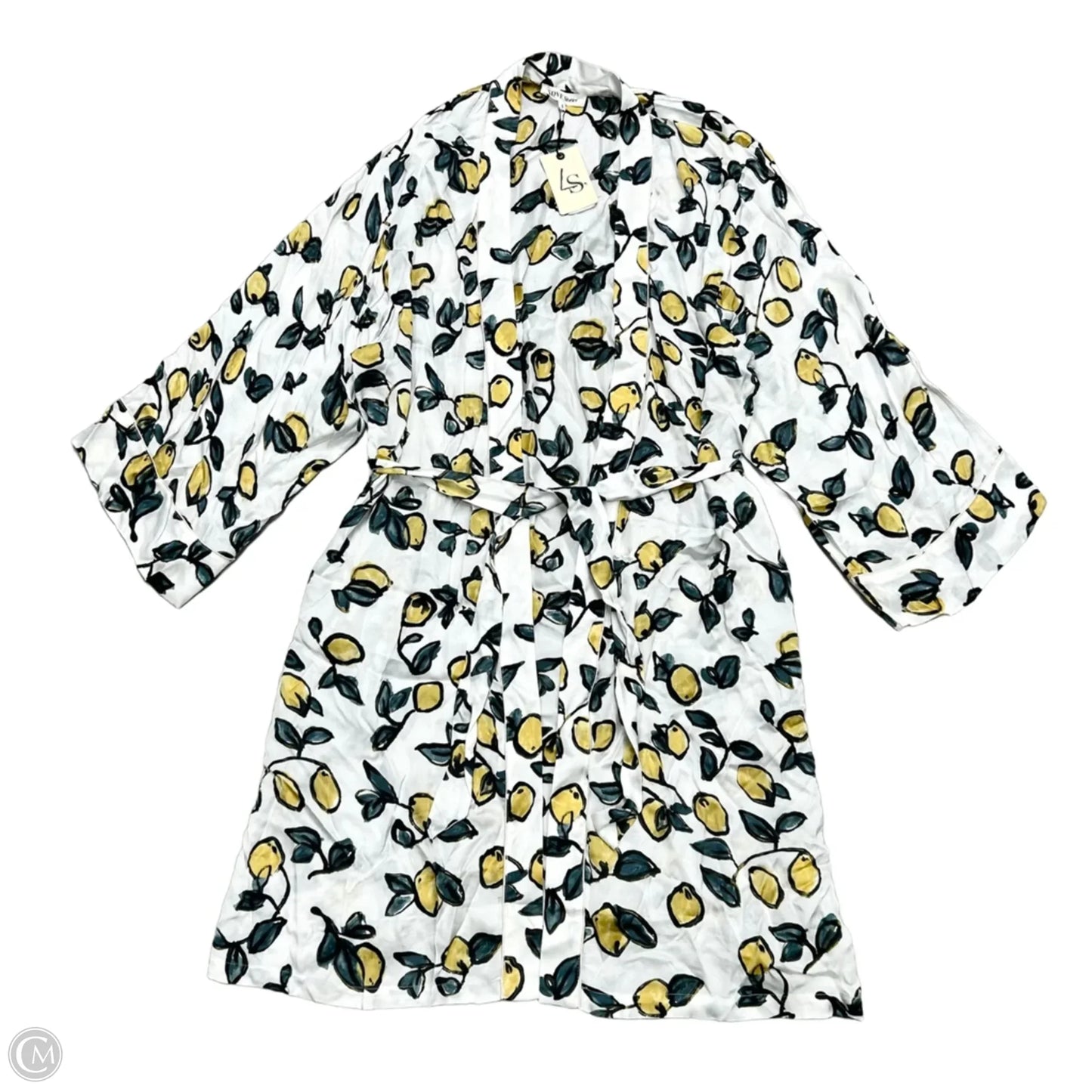 Robe By Love Stories In White, Size: L