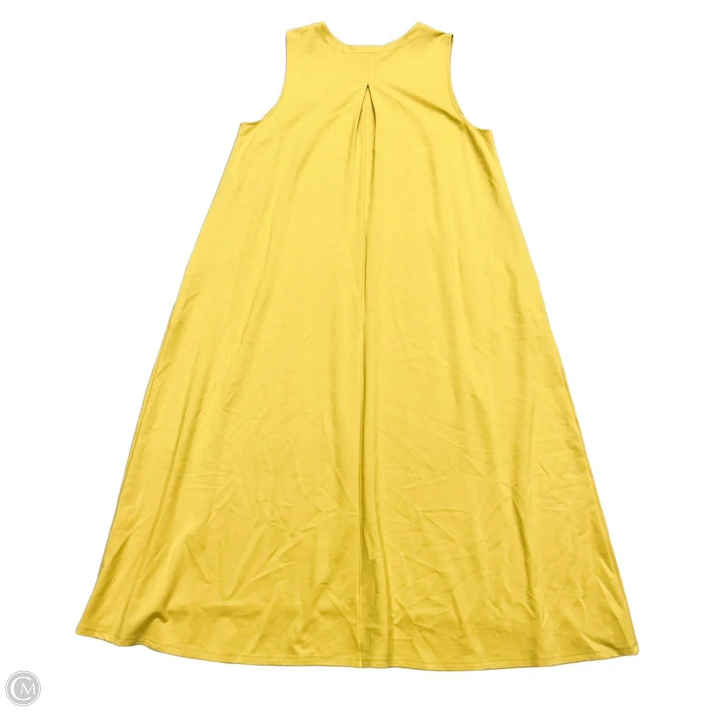 Dress Casual Maxi By J. Jill In Yellow, Size: Xl