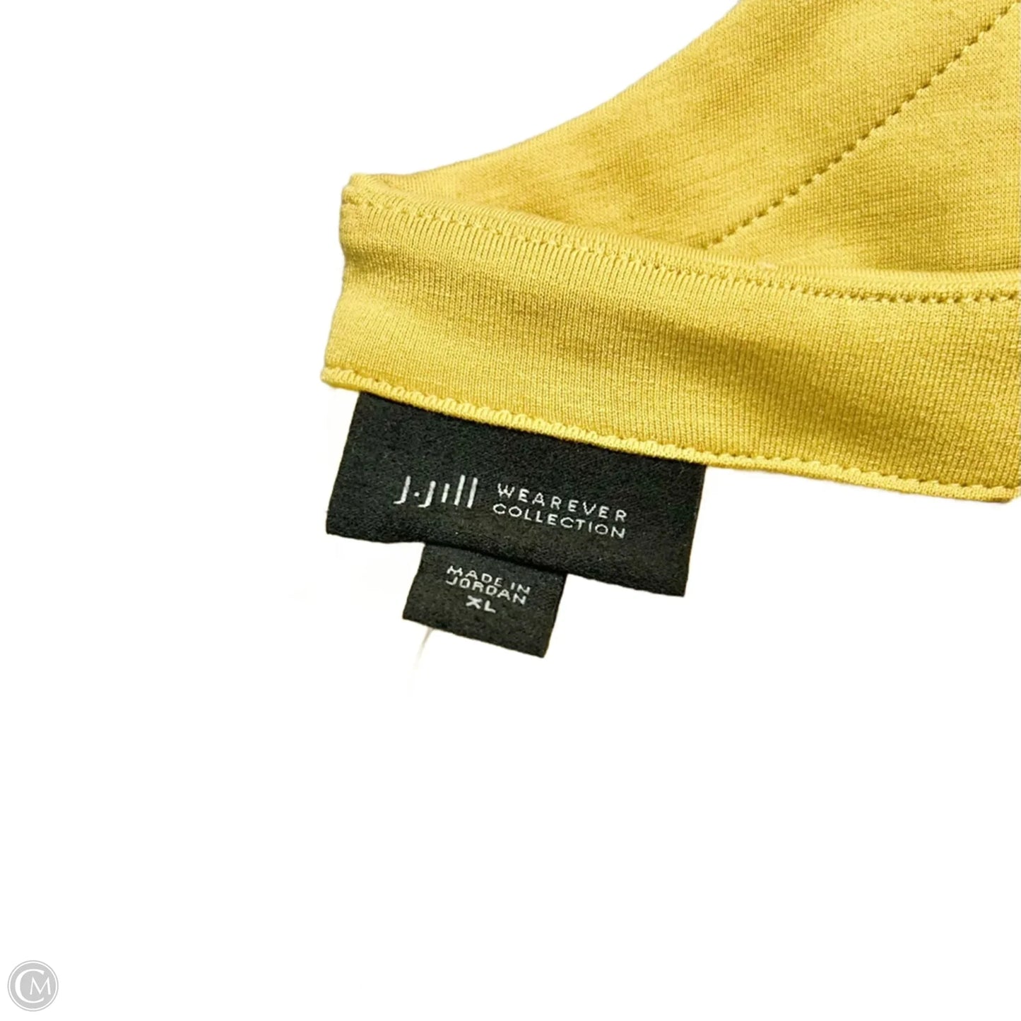 Dress Casual Maxi By J. Jill In Yellow, Size: Xl