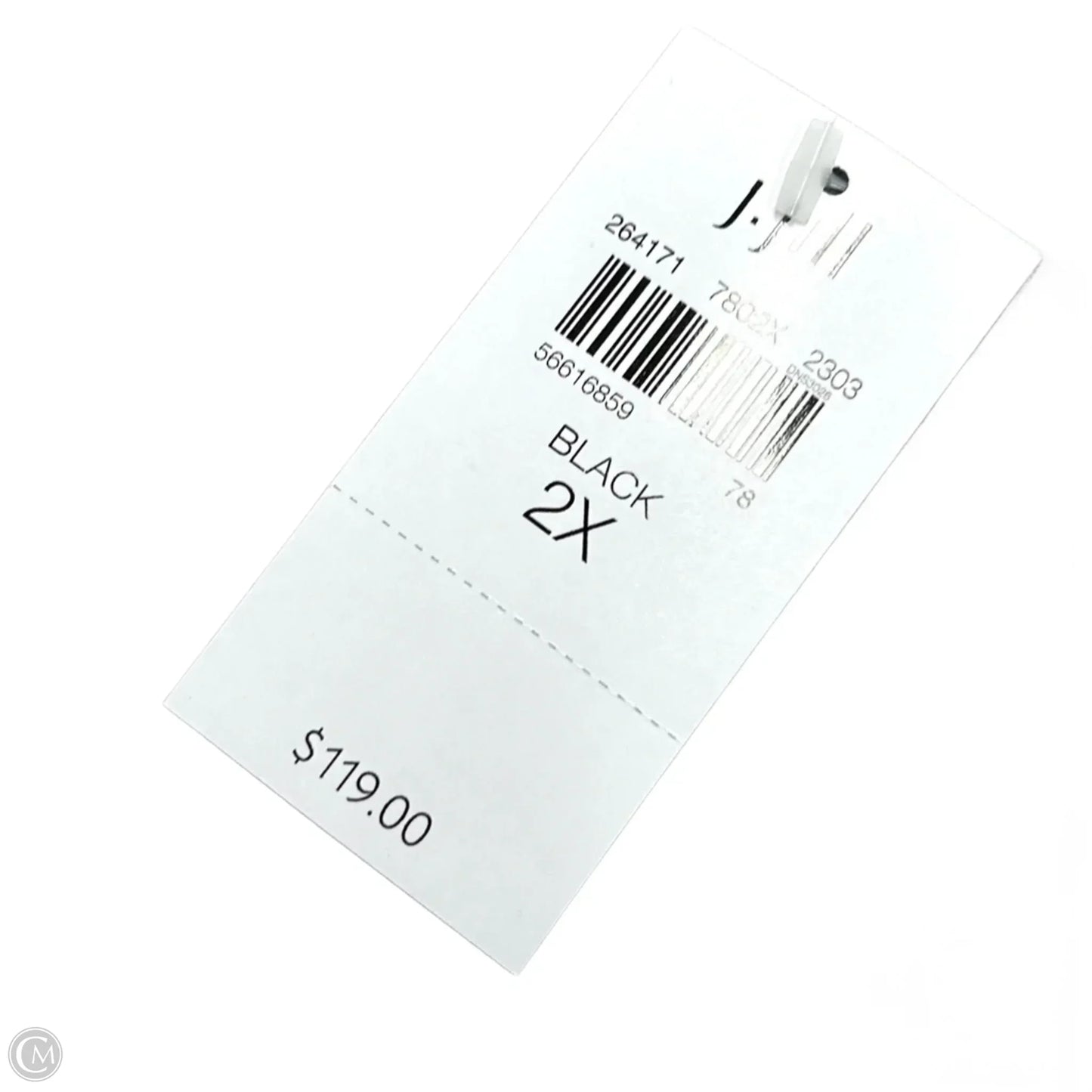 Dress Casual Maxi By J. Jill In Black, Size: 2x