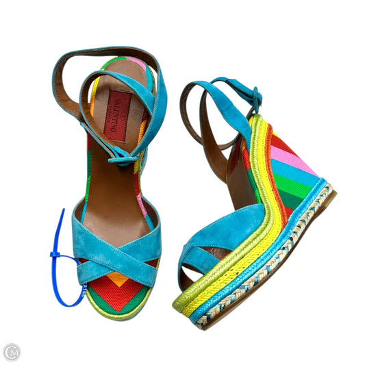Shoes Luxury Designer By Valentino-garavani In Multi-colored, Size: 7