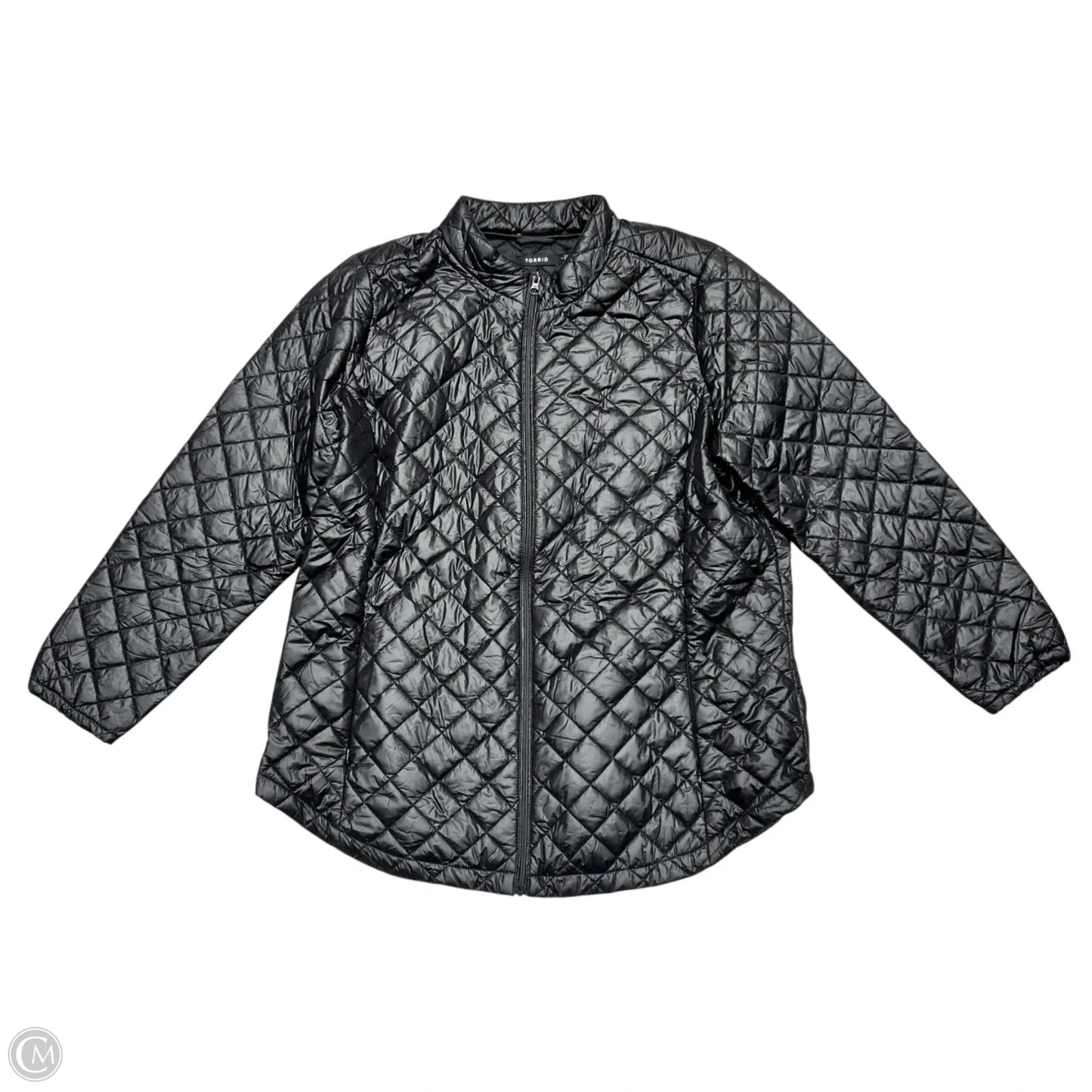 Jacket Puffer & Quilted By Torrid In Black, Size: 1x