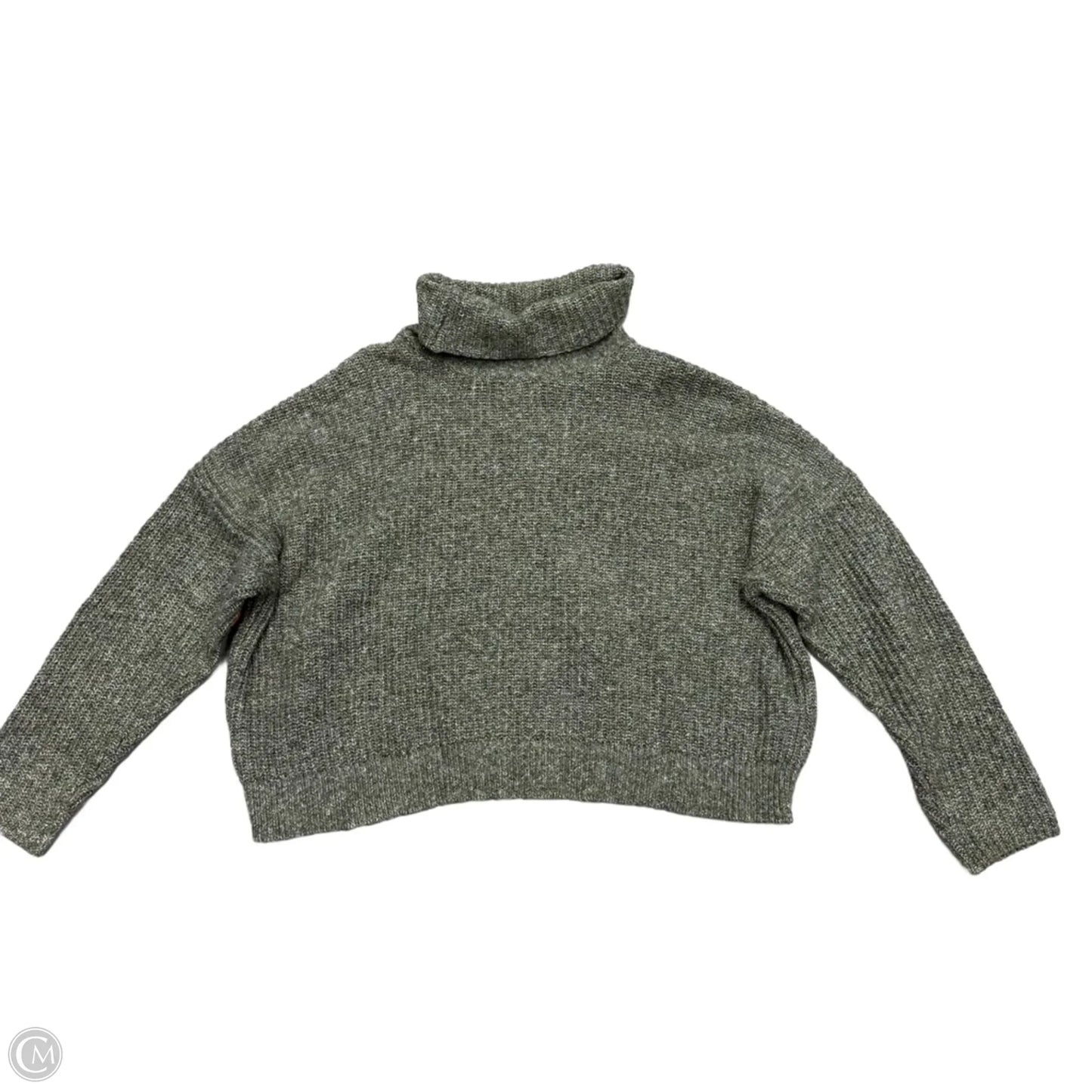 Sweater By Lucky Brand In Green, Size: Xl