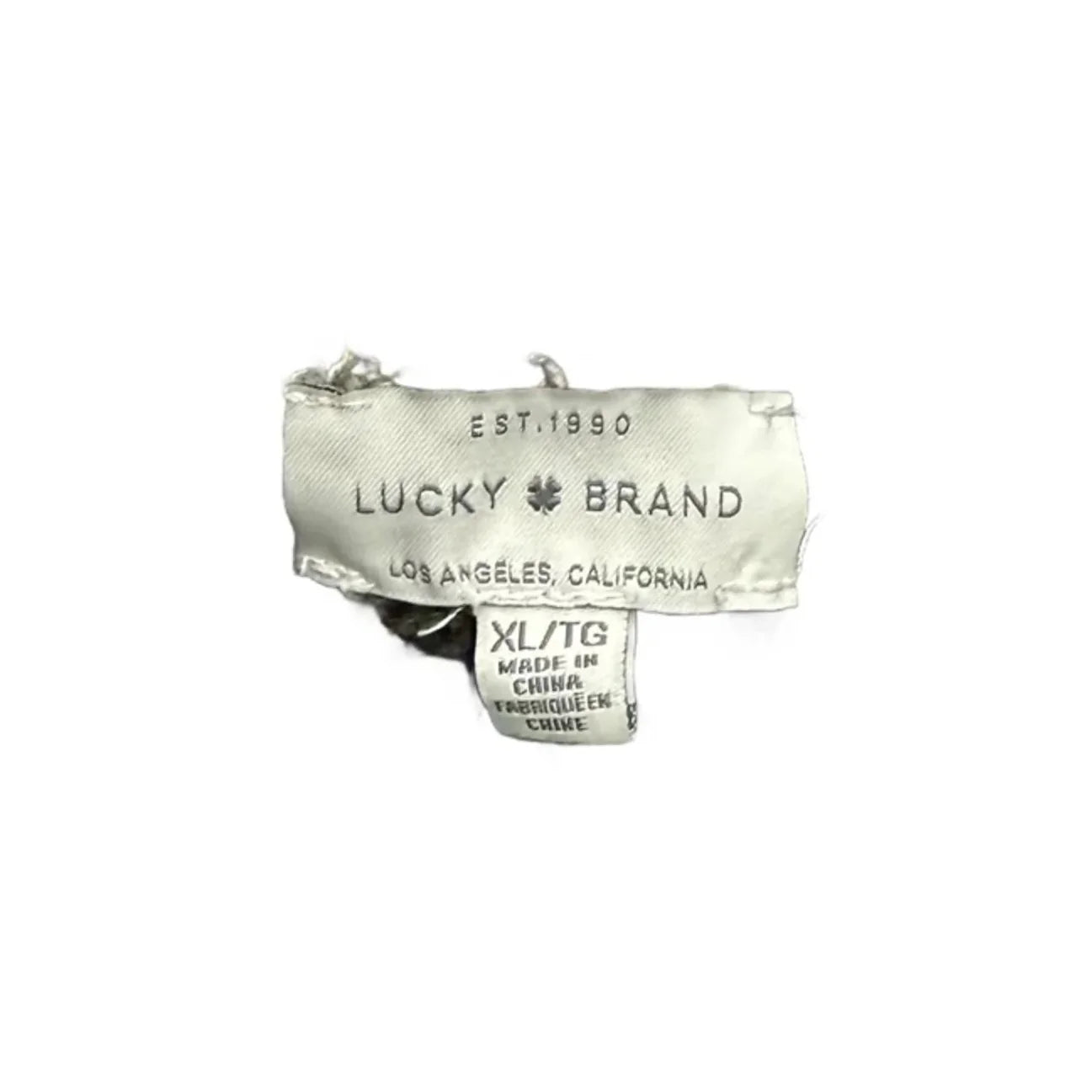 Sweater By Lucky Brand In Green, Size: Xl