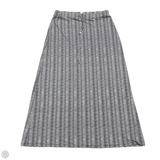 Skirt Maxi By Michael By Michael Kors In Striped Pattern, Size: L