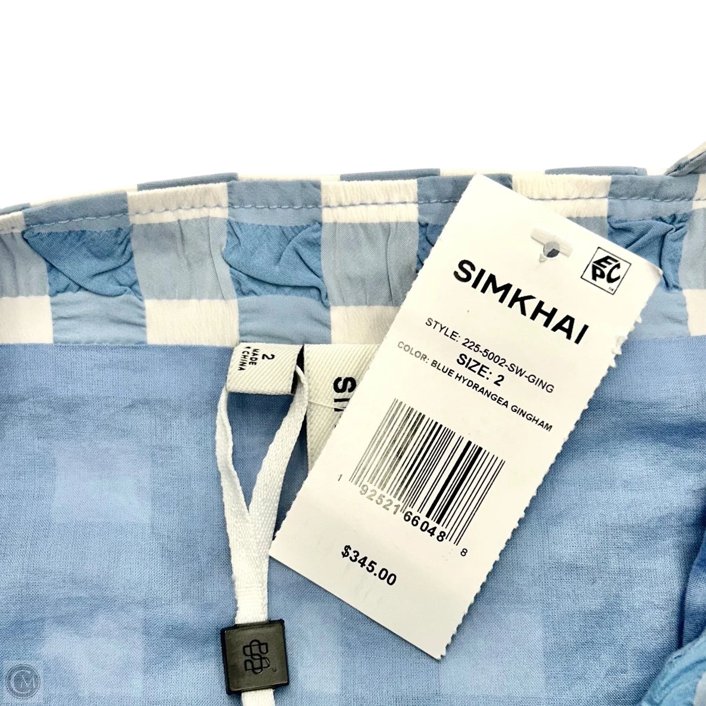 Romper By Simkhai In Blue & White, Size: Xs