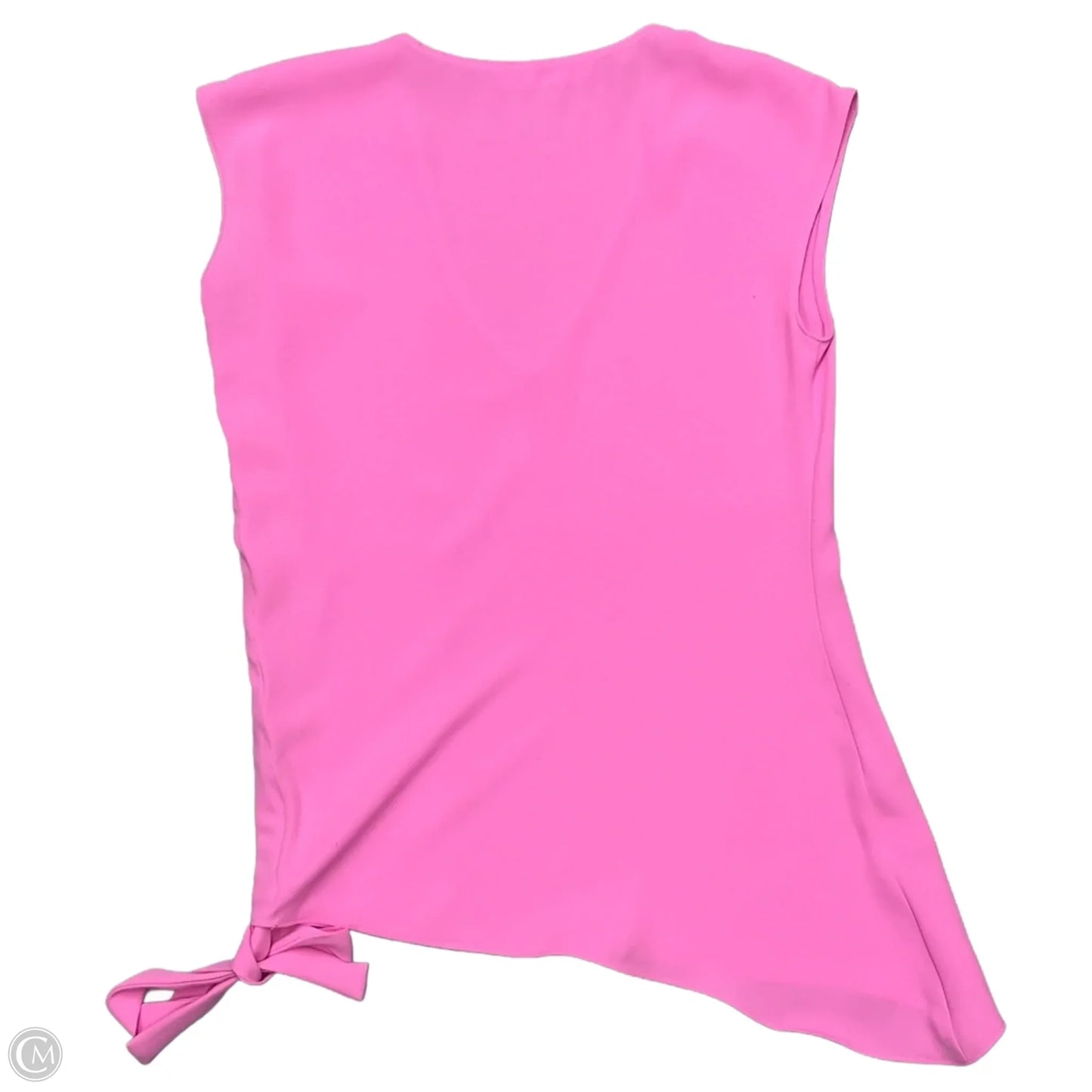 Blouse Short Sleeve By Amanda Uprichard In Pink, Size: Sp