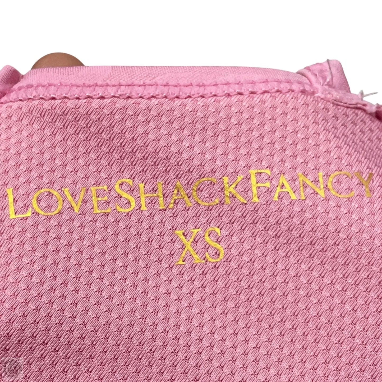 Athletic Bra By Loveshackfancy In Pink, Size: Xs