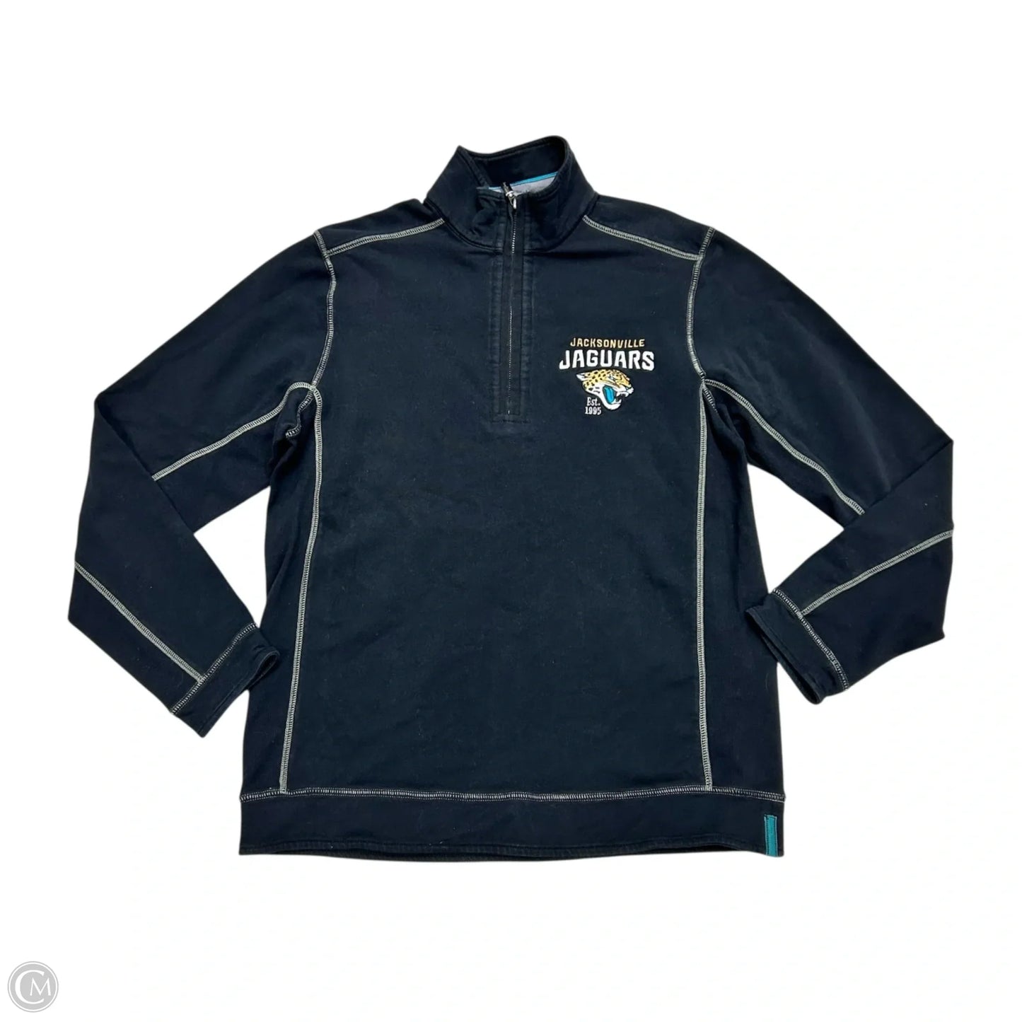 Sweatshirt Collar By Tommy Bahama In Black, Size: S