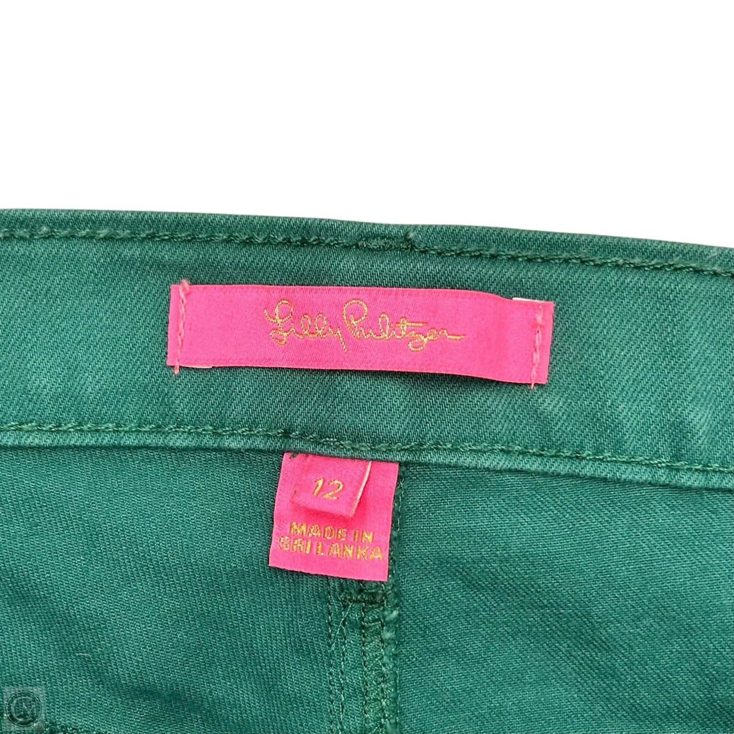 Jeans Designer By Lilly Pulitzer In Green, Size: 12