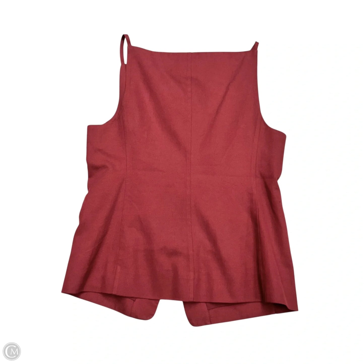 Top Sleeveless By Madewell In Maroon, Size: M