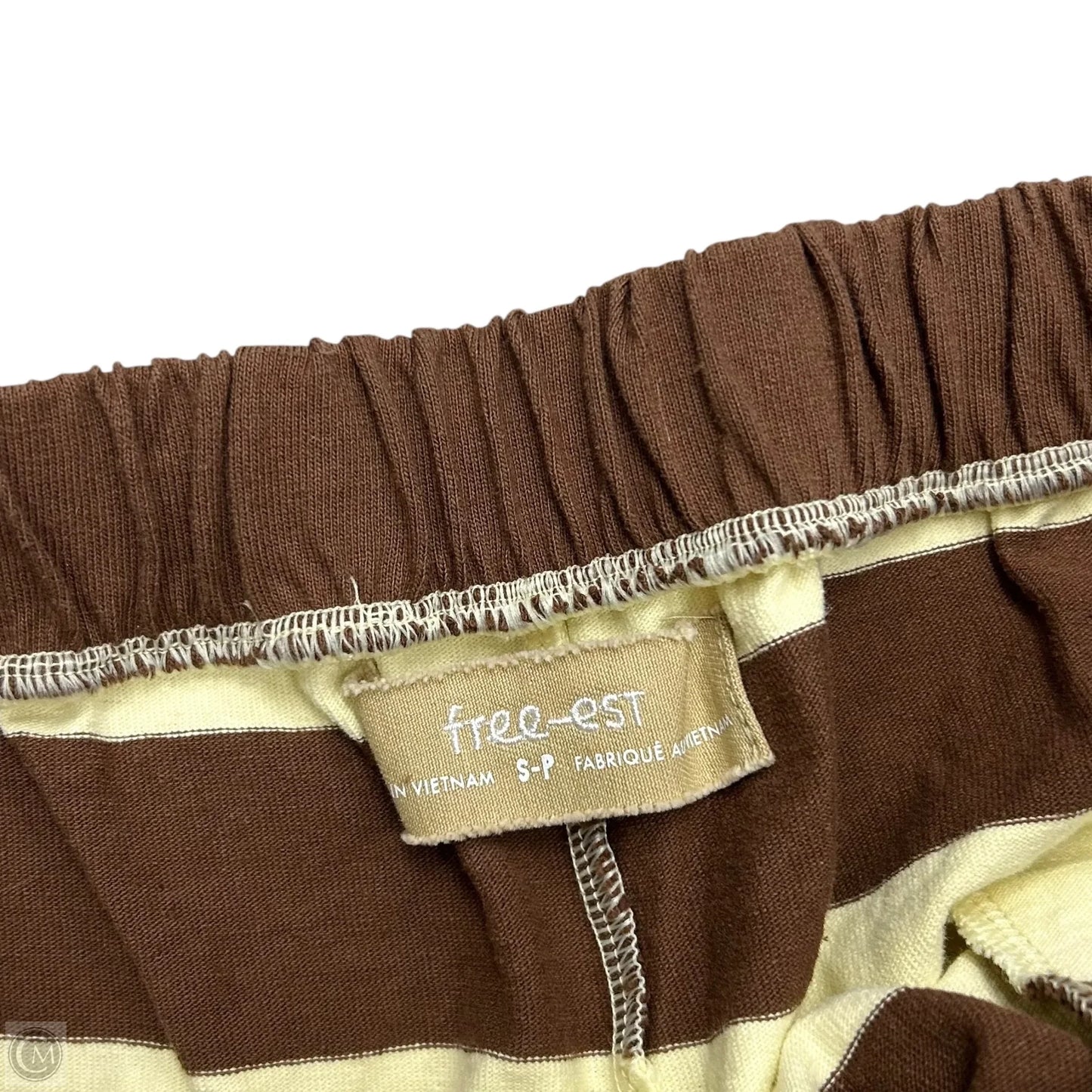 Pants Other By Free People In Brown & Cream, Size: Sp