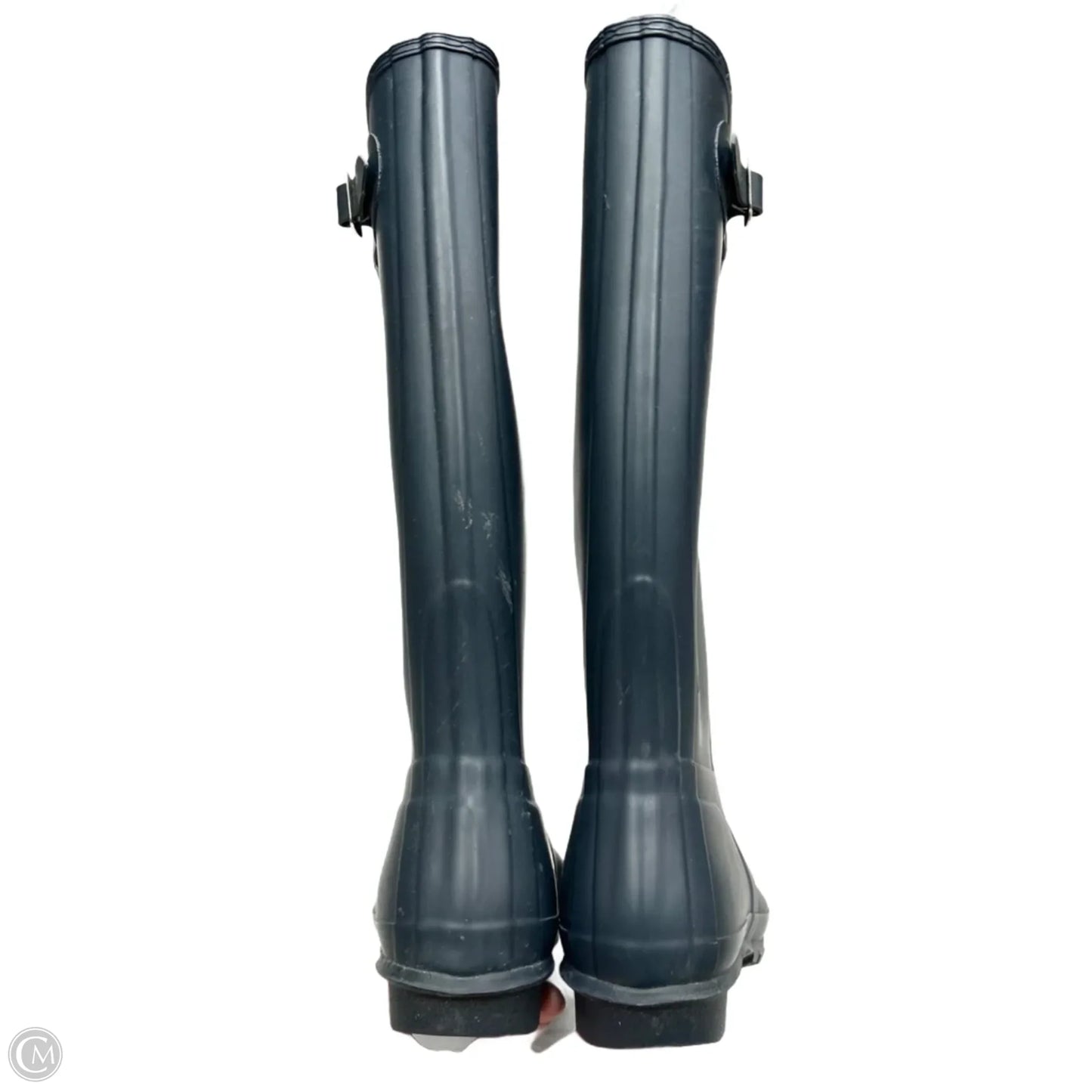 Boots Rain By Hunter In Navy, Size: 9