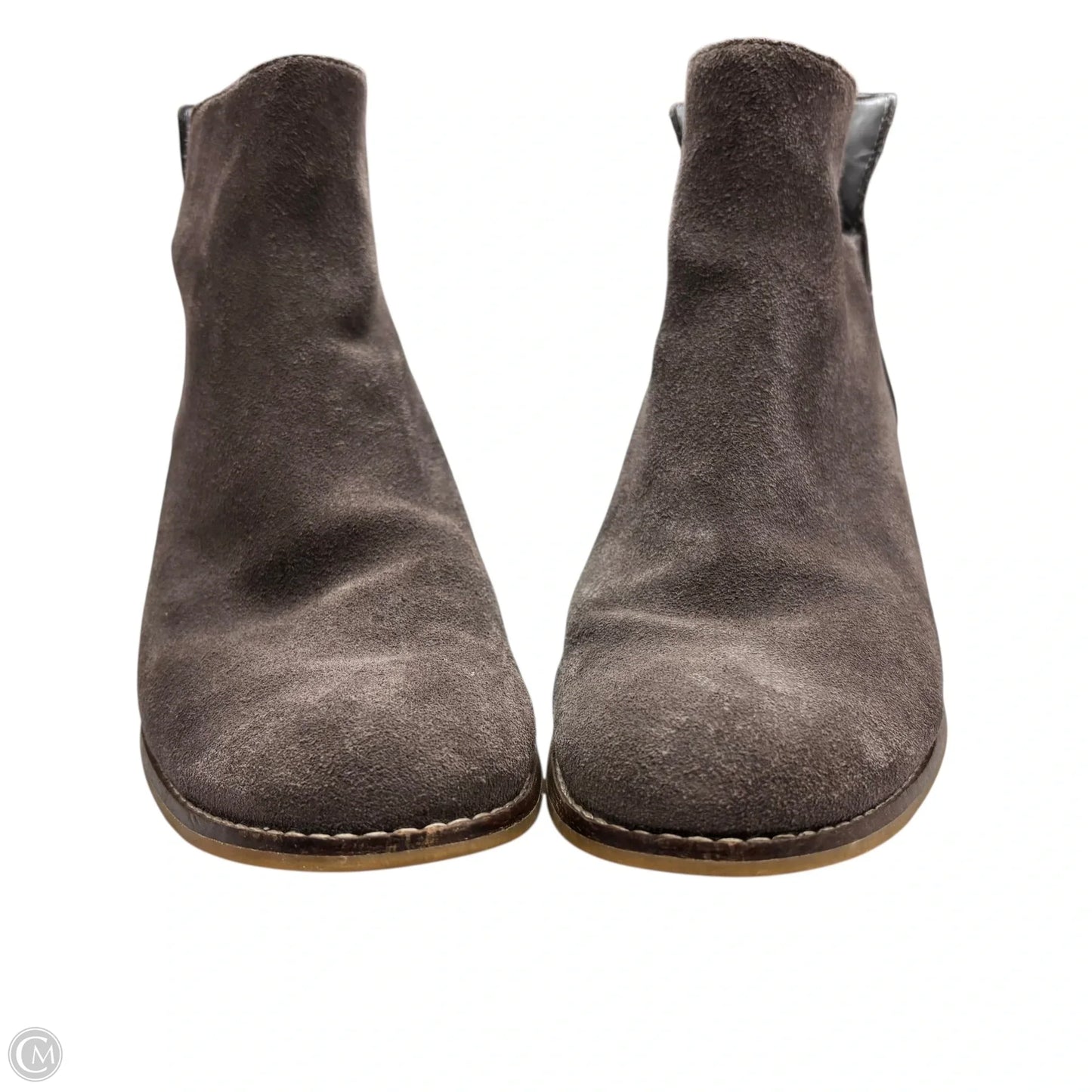 Boots Ankle Heels By Cole-haan In Grey, Size: 9