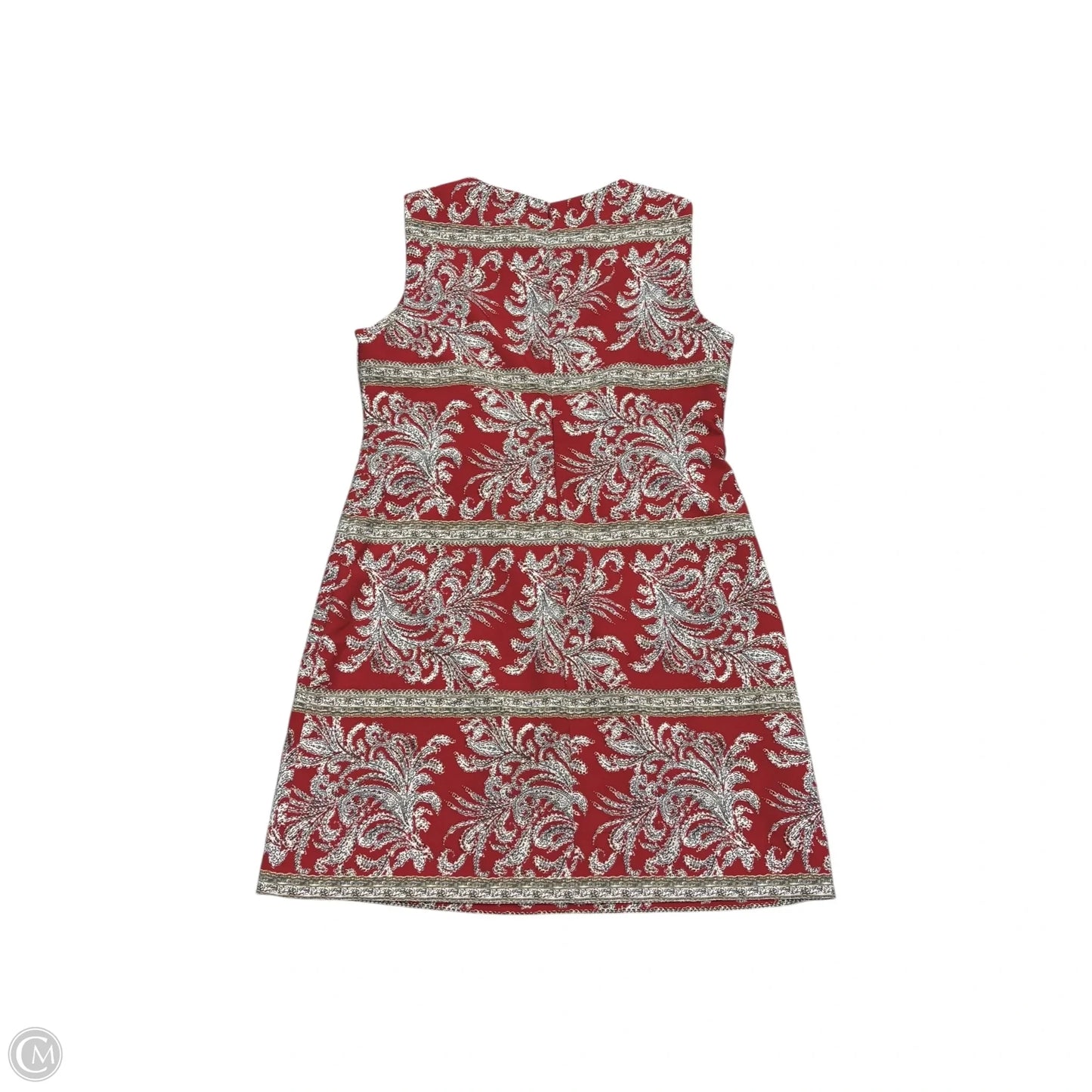 Dress Casual Short By Tommy Hilfiger In Red & White, Size: Lp