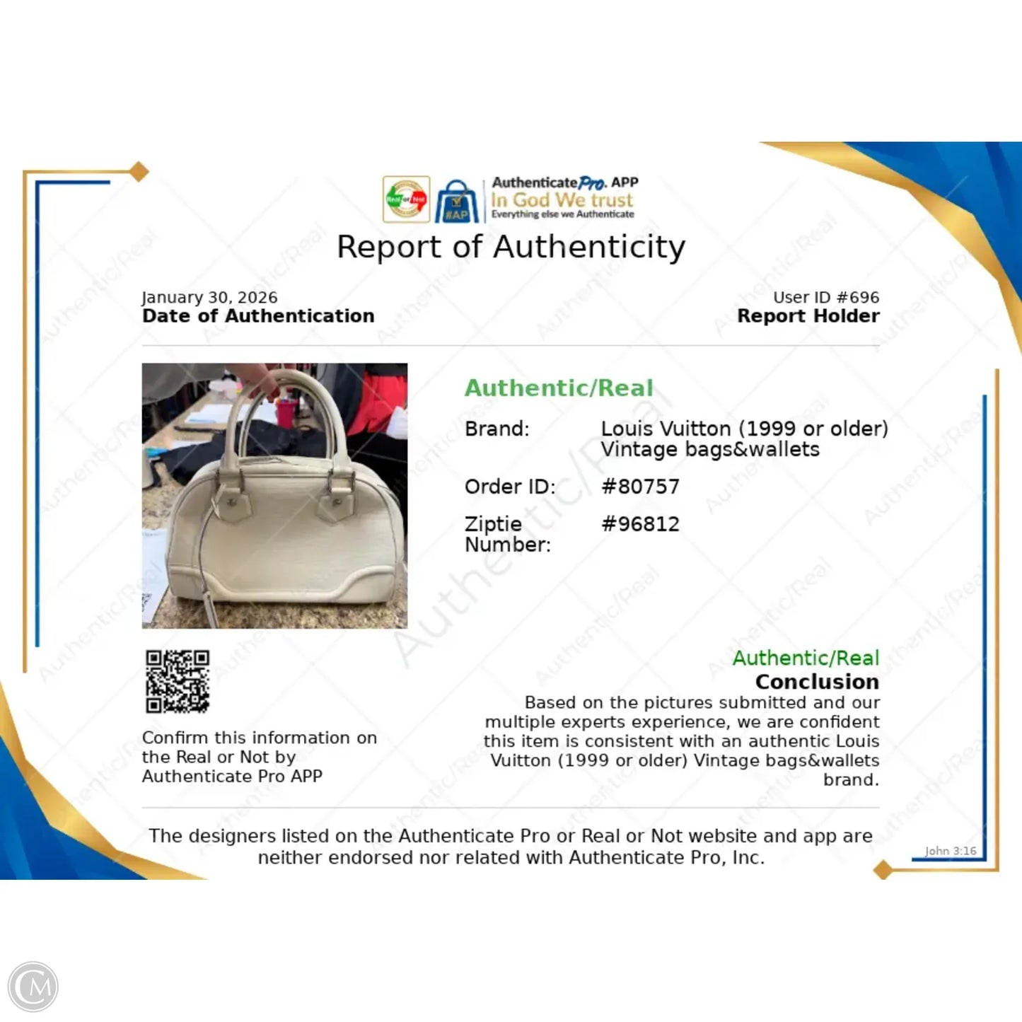 Handbag Luxury Designer By Louis Vuitton, Size: Large