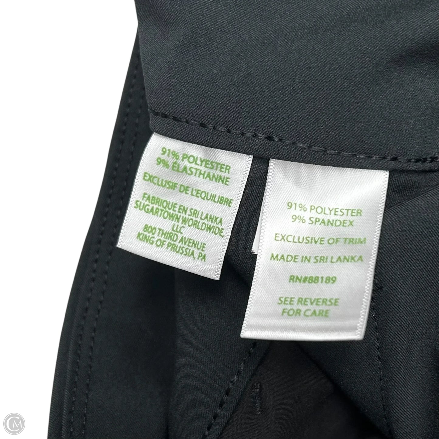 Pants Designer By Lilly Pulitzer In Black, Size: 10