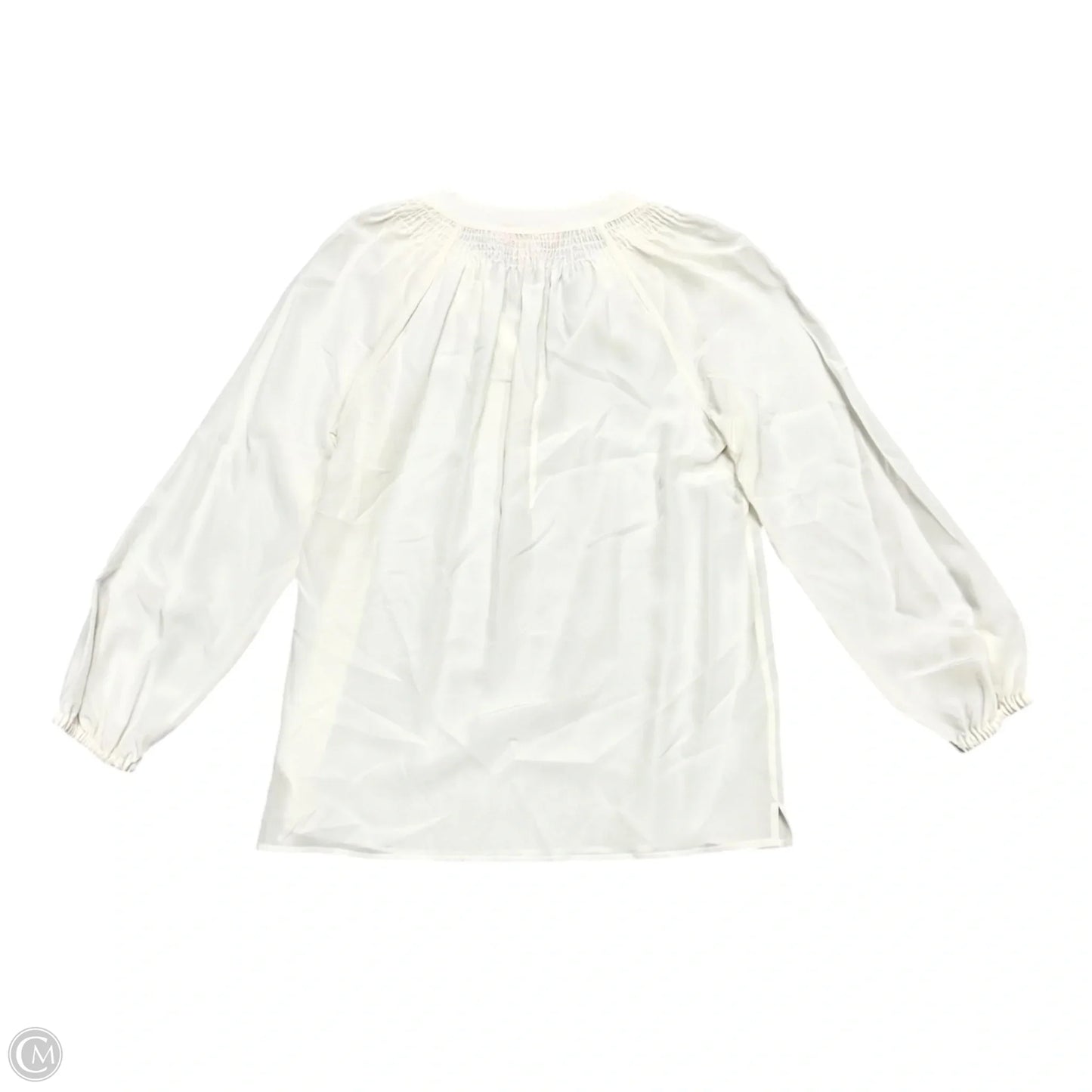 Top Long Sleeve Designer By Lilly Pulitzer In Ivory, Size: S