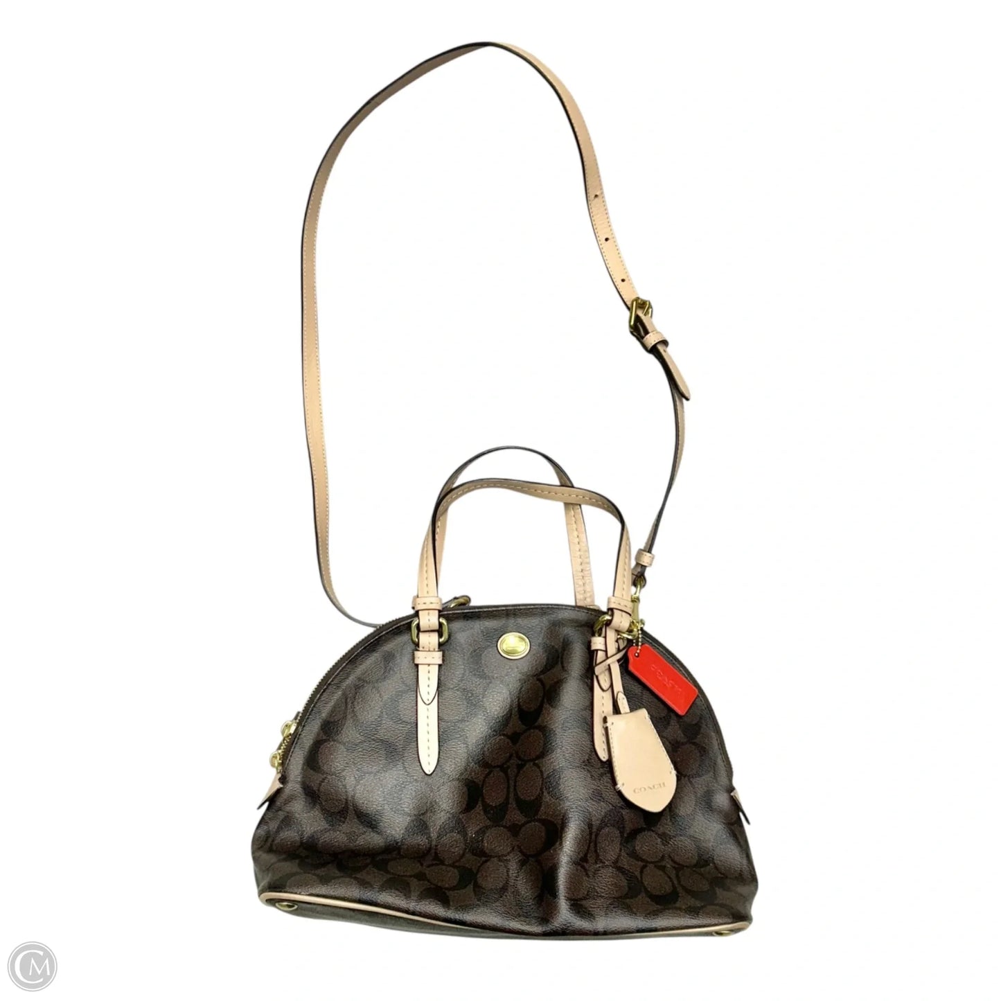 Crossbody Designer By Coach, Size: Medium