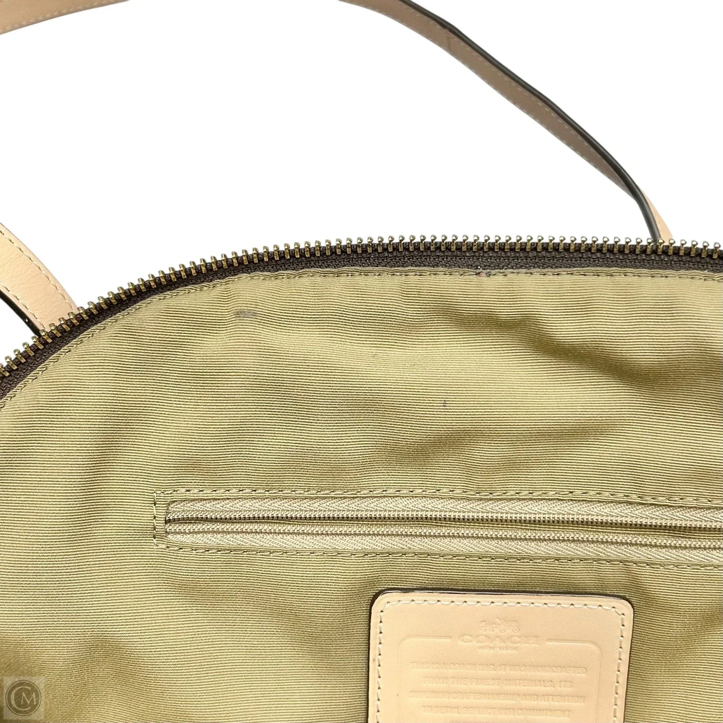 Crossbody Designer By Coach, Size: Medium