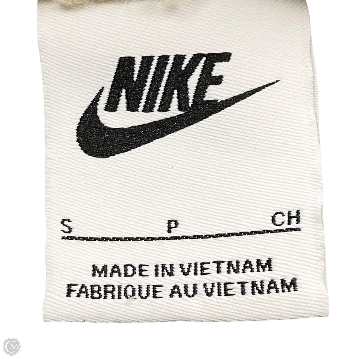 Jacket Faux Fur & Sherpa By Nike In Cream & White, Size: S