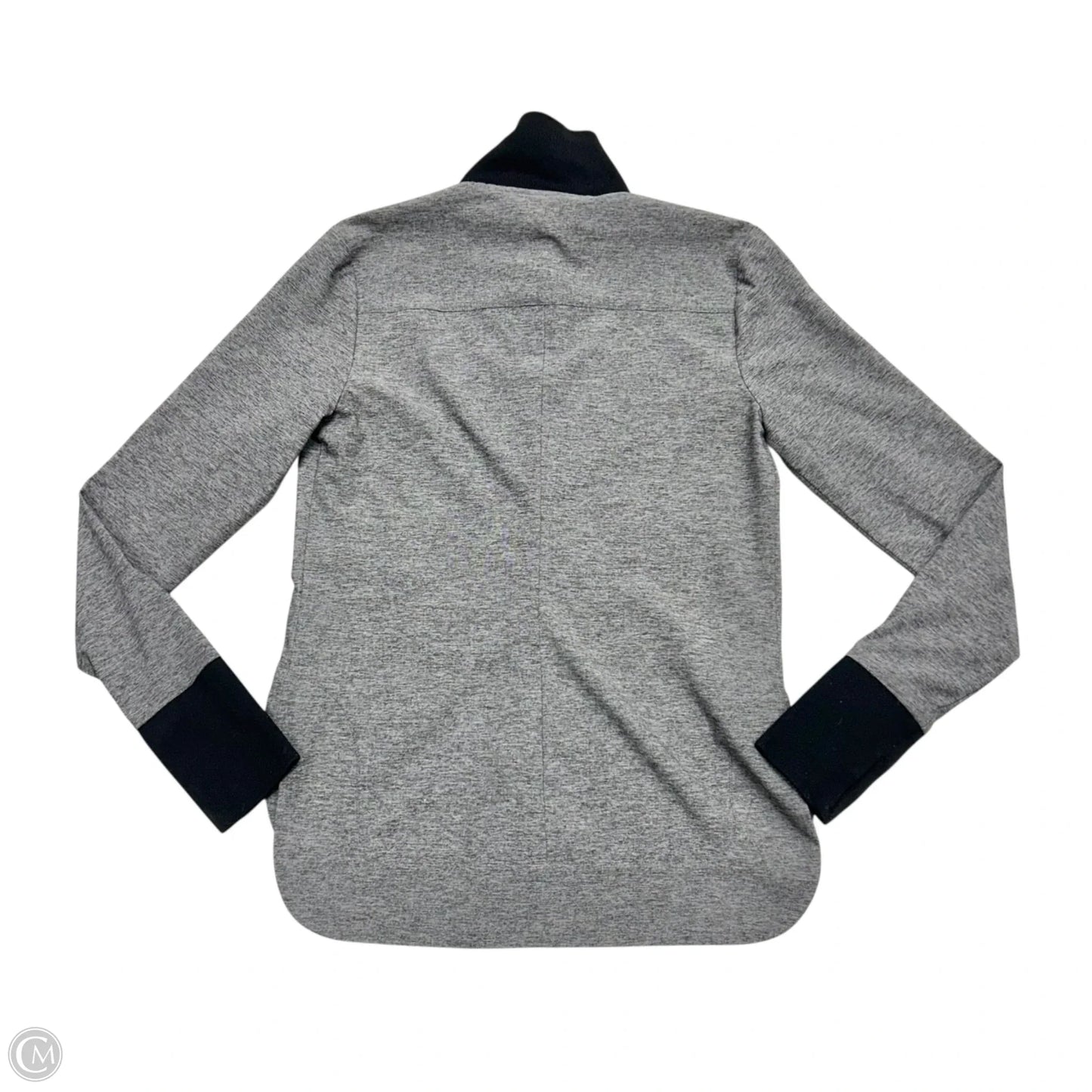 Athletic Jacket By Athleta x Derek Lam In Black & Grey, Size: Xs
