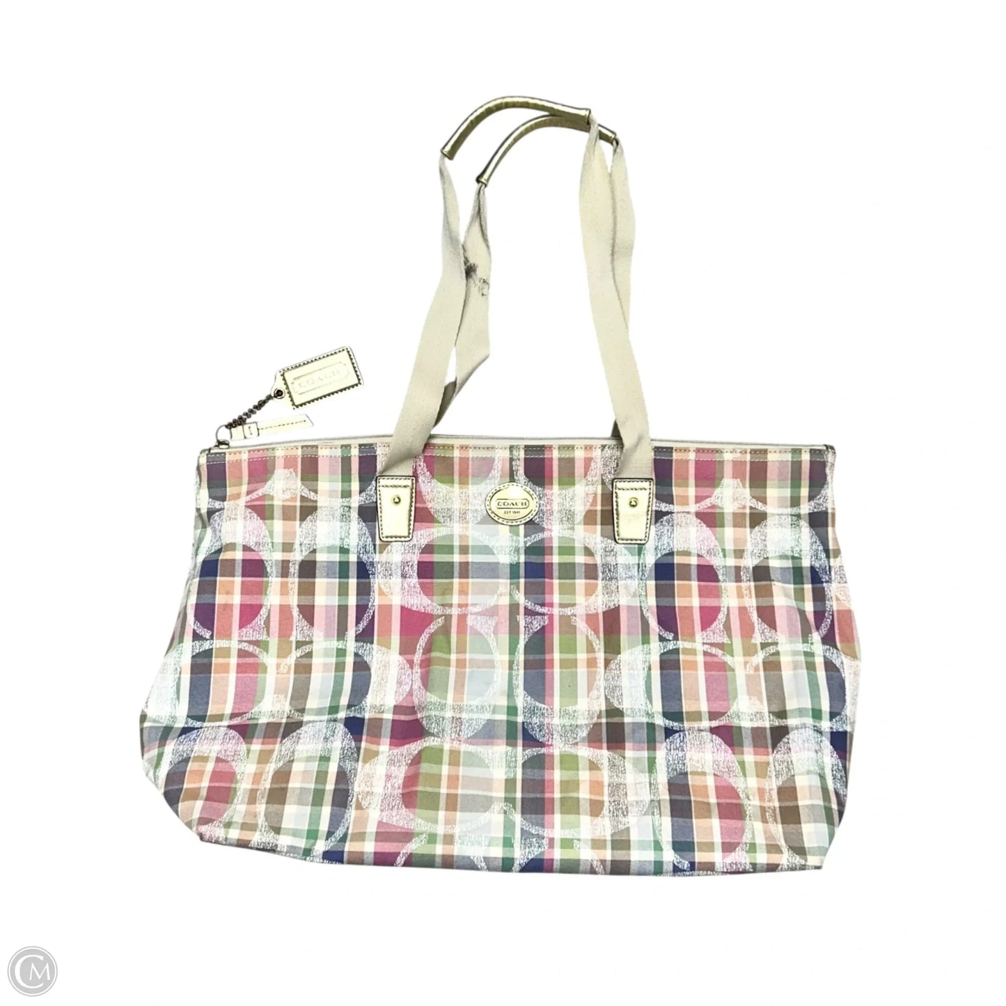 Handbag Designer By Coach, Size: Large