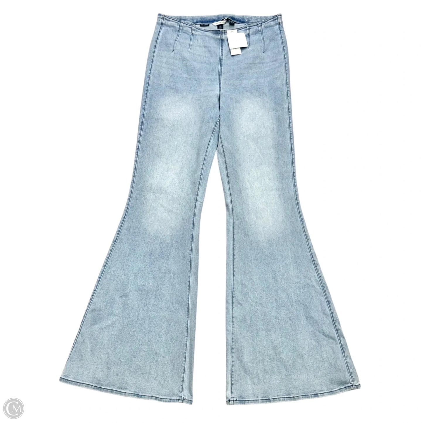 Jeans Flared By American Eagle In Blue Denim, Size: L